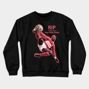 RIP Jean Pierre Adams 1948-2021 Crewneck Sweatshirt